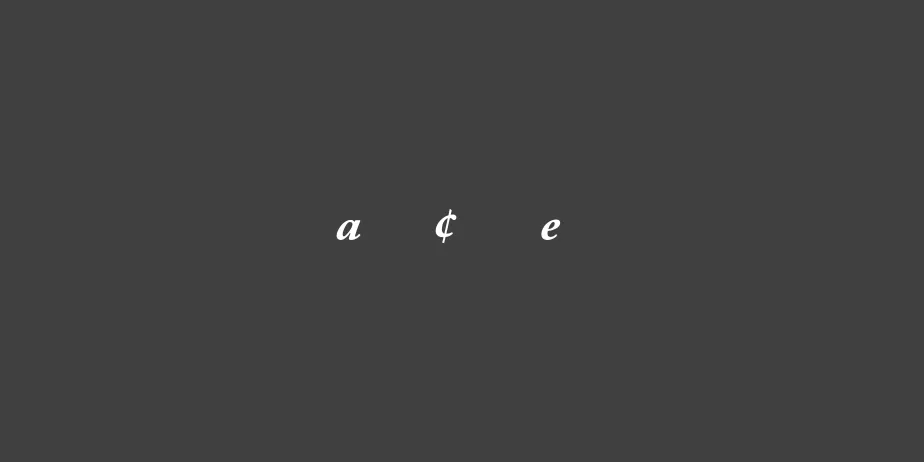 Fonte Adobe Caslon Expert