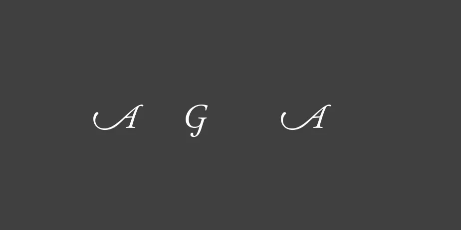 Fonte Adobe Garamond Alternate