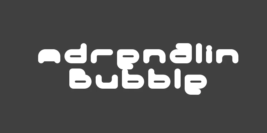 Fonte Adrenalin Bubble