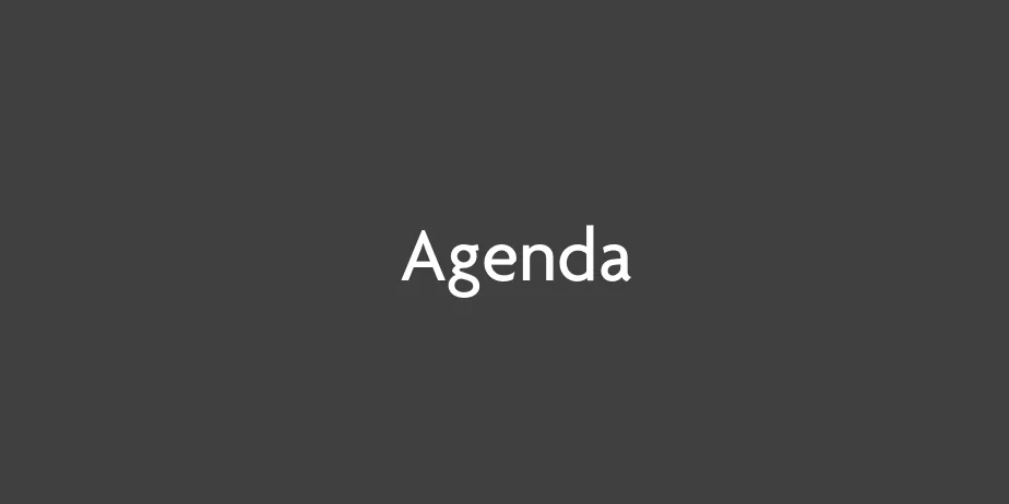 Fonte Agenda