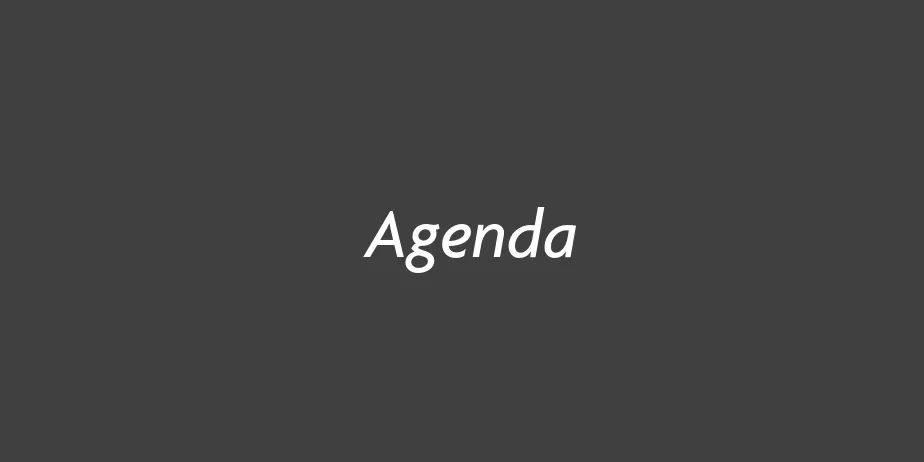 Fonte Agenda