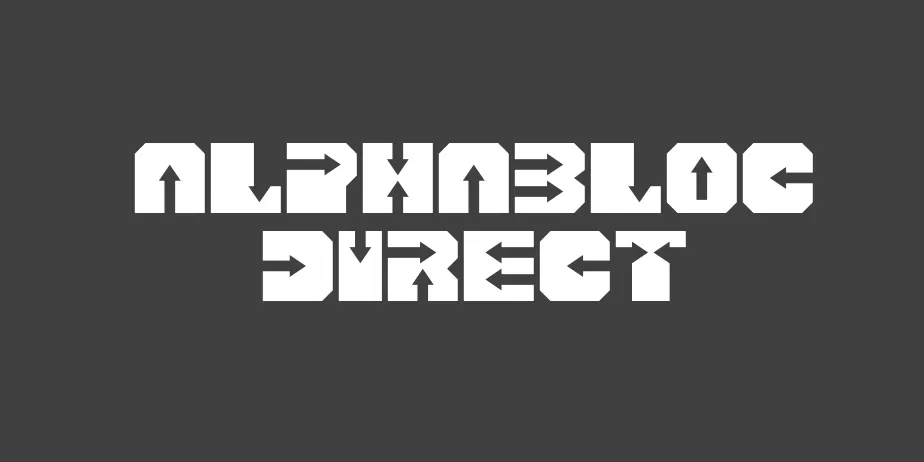 Fonte AlphaBloc Direct