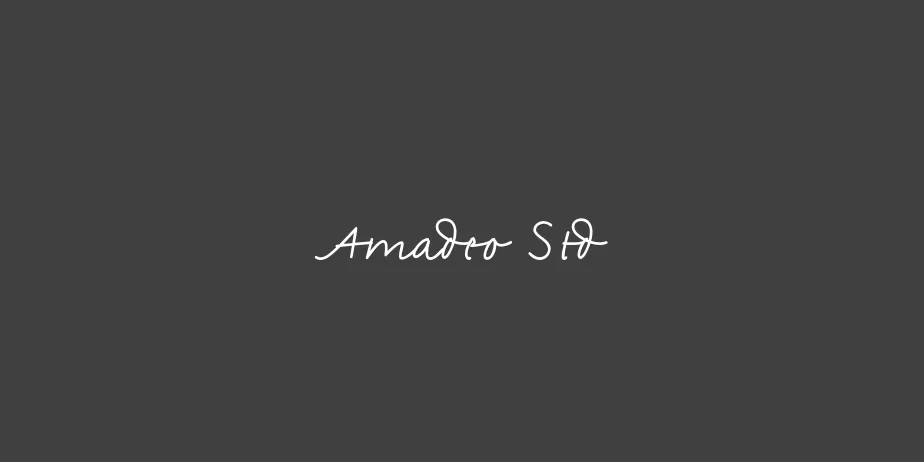 Fonte Amadeo Std