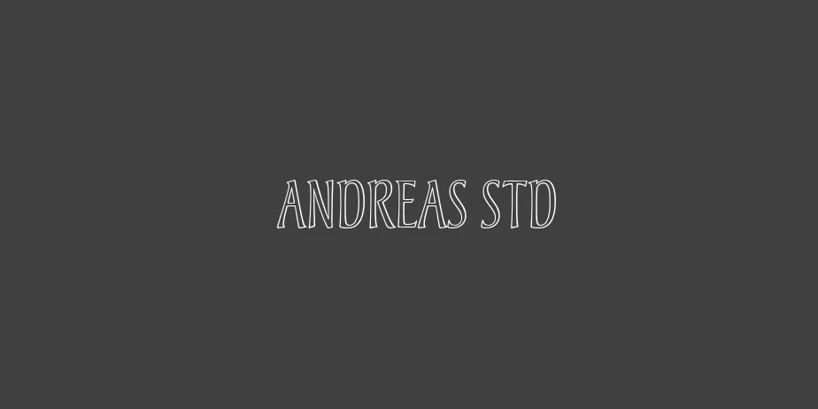 Fonte Andreas Std