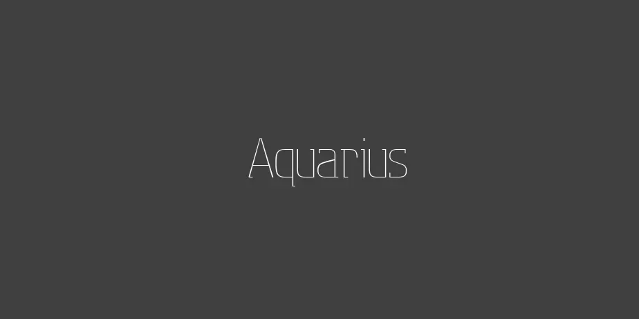 Fonte Aquarius