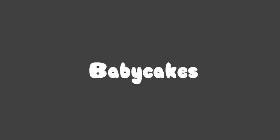 Fonte Babycakes