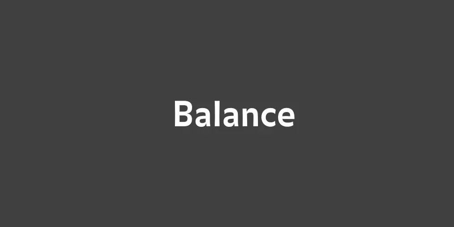 Fonte Balance