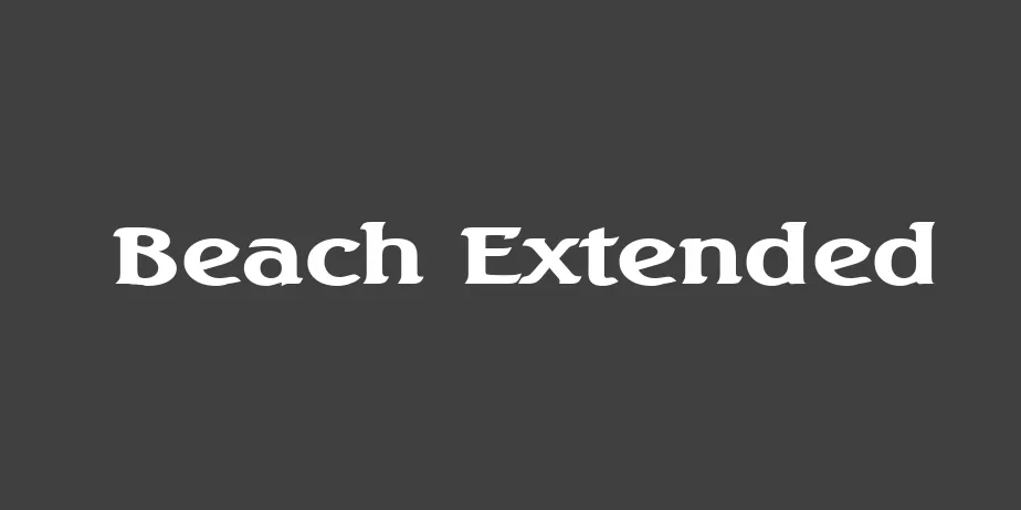 Fonte Beach Extended