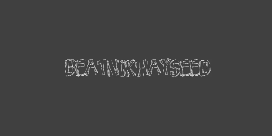 Fonte BeatnikHayseed