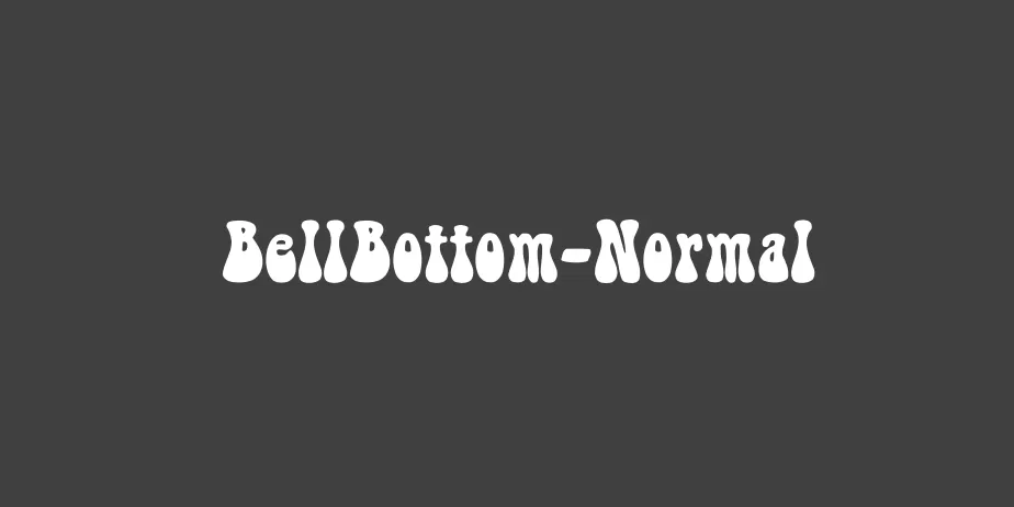 Fonte BellBottom-Normal