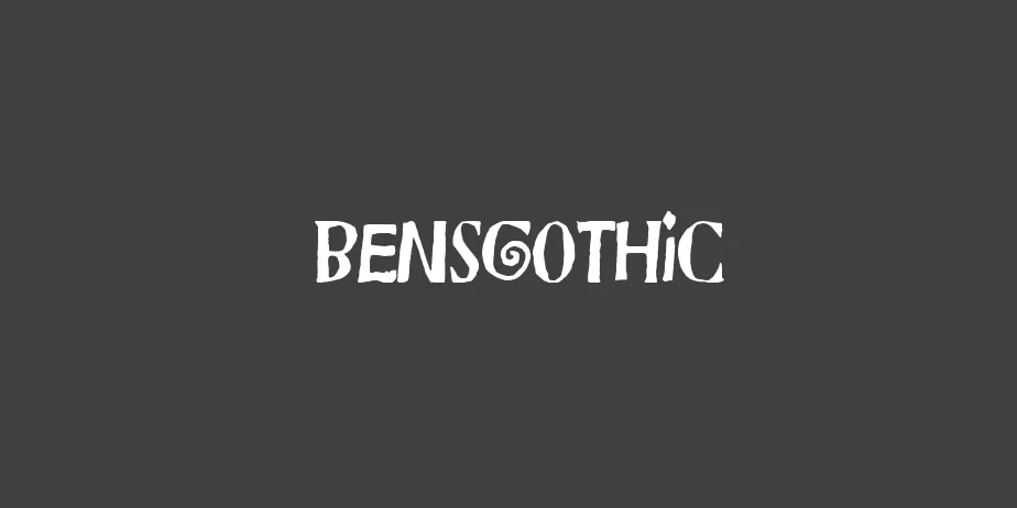 Fonte Bensgothic