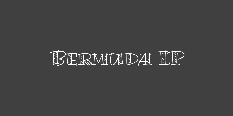 Fonte Bermuda LP