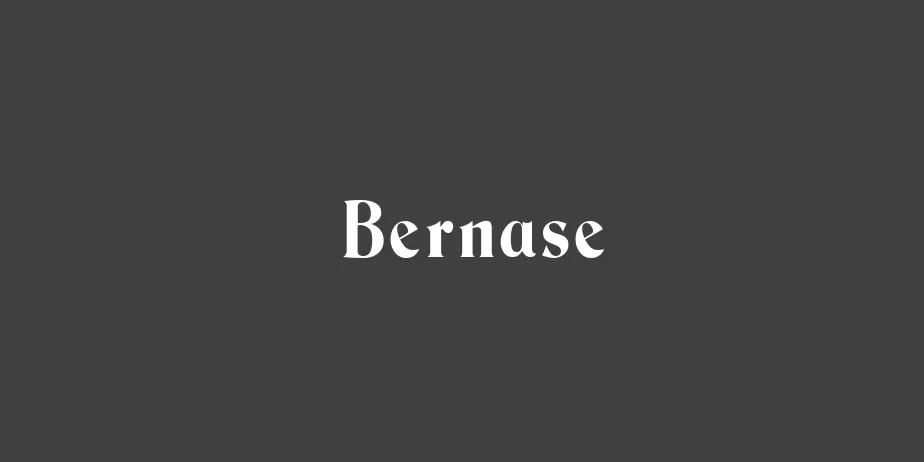 Fonte Bernase