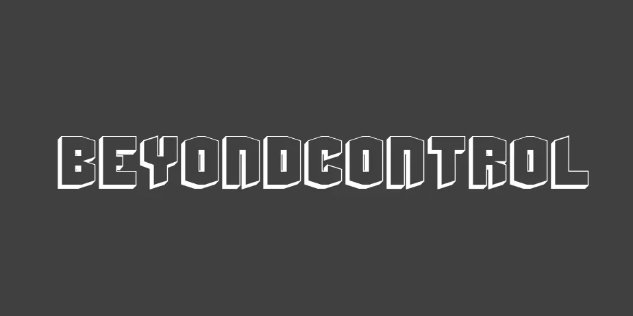 Fonte BeyondControl