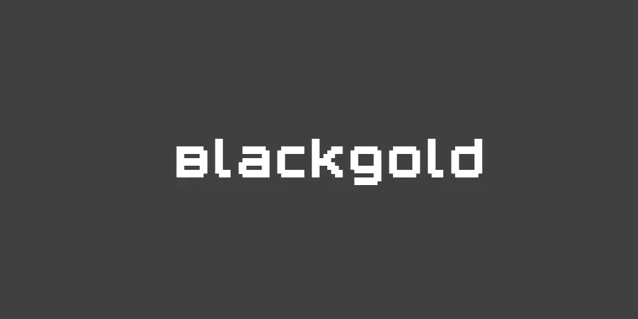 Fonte Blackgold