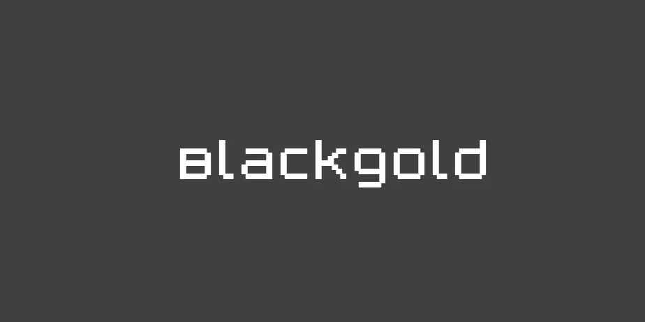 Fonte Blackgold