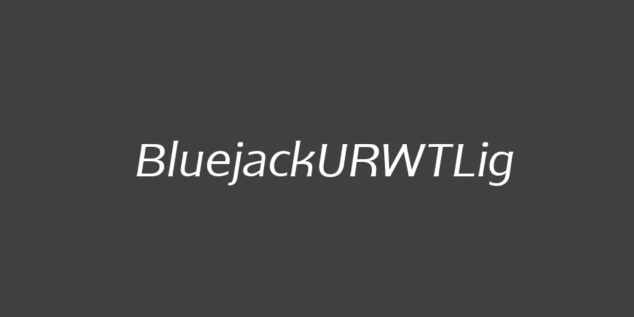 Fonte BluejackURWTLig