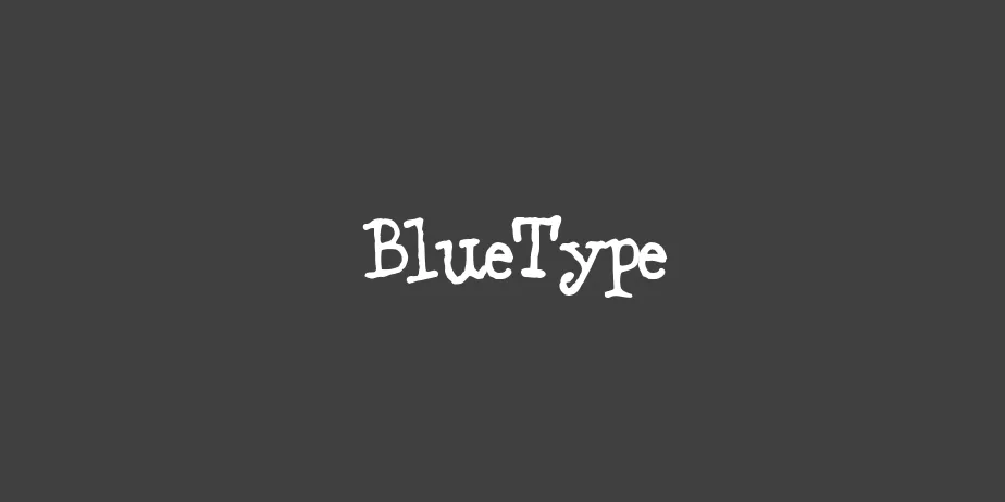 Fonte BlueType