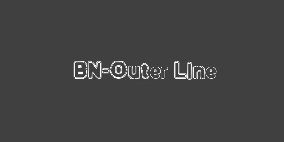Fonte BN-Outer Line