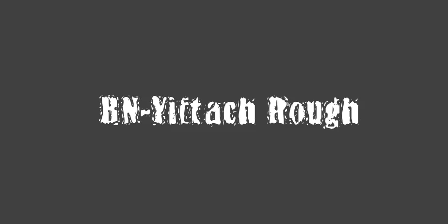 Fonte BN-Yiftach Rough