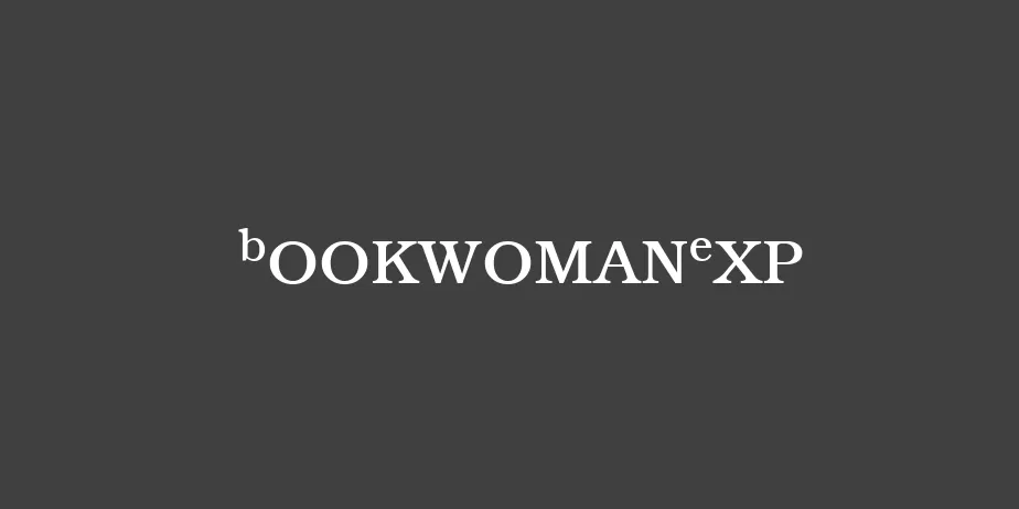 Fonte BookwomanExp