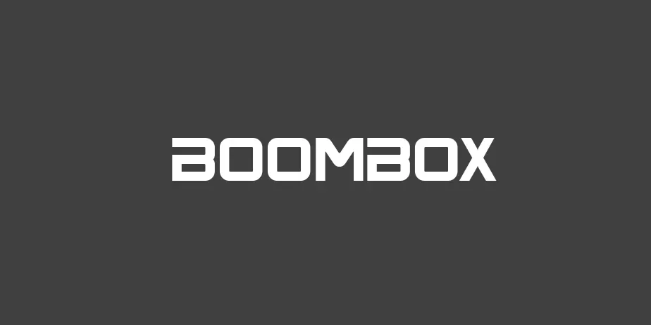 Fonte BoomBox