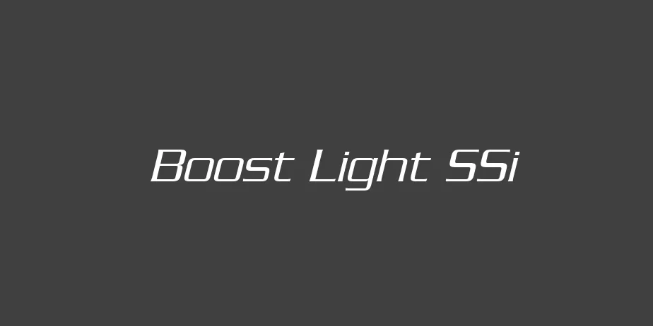 Fonte Boost Light SSi