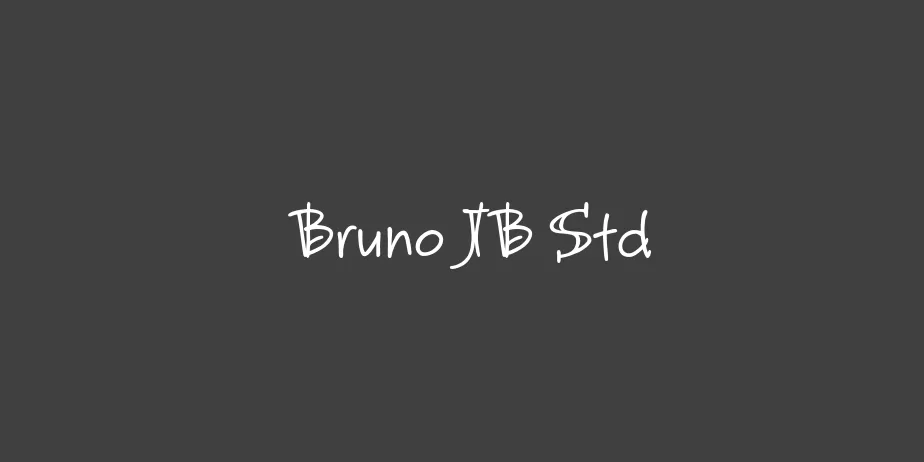 Fonte Bruno JB Std