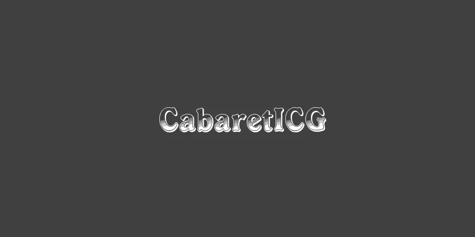 Fonte CabaretICG