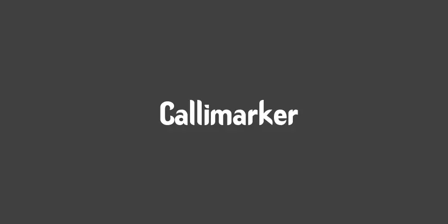 Fonte Callimarker