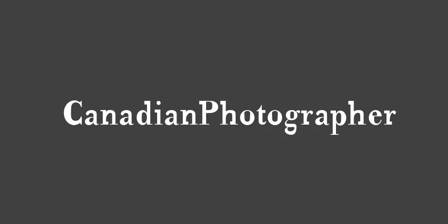 Fonte CanadianPhotographer