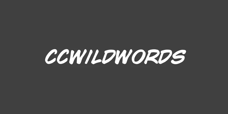 Fonte CCWildWords