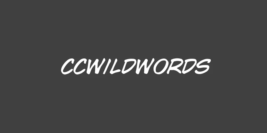 Fonte CCWildWords