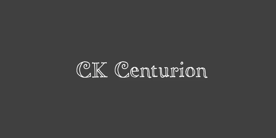 Fonte CK Centurion