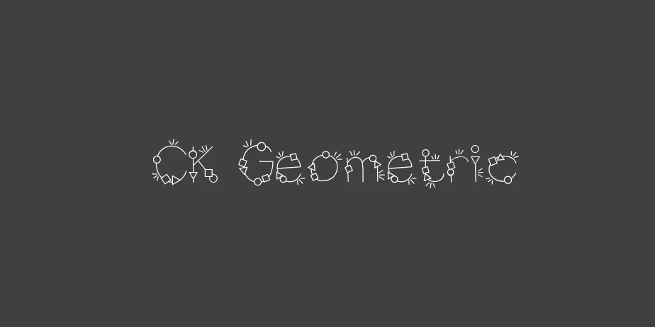 Fonte CK Geometric