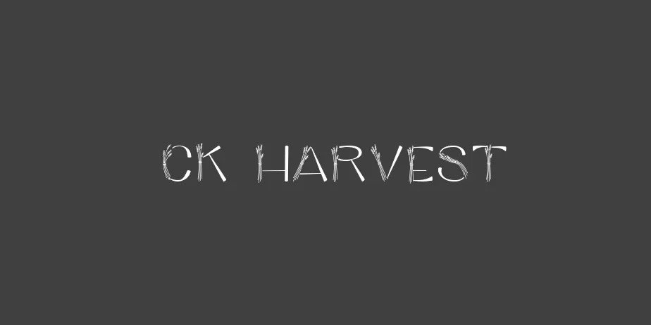 Fonte CK Harvest