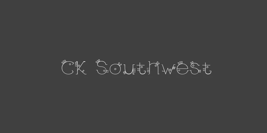 Fonte CK Southwest