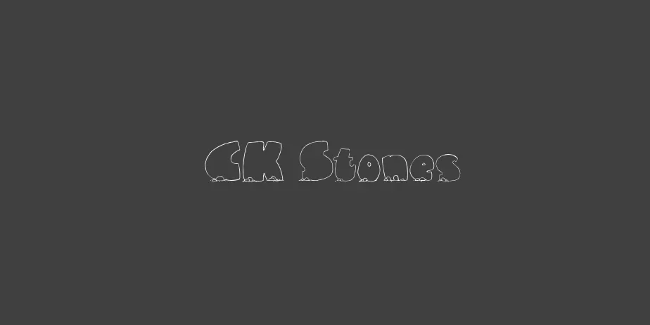 Fonte CK Stones