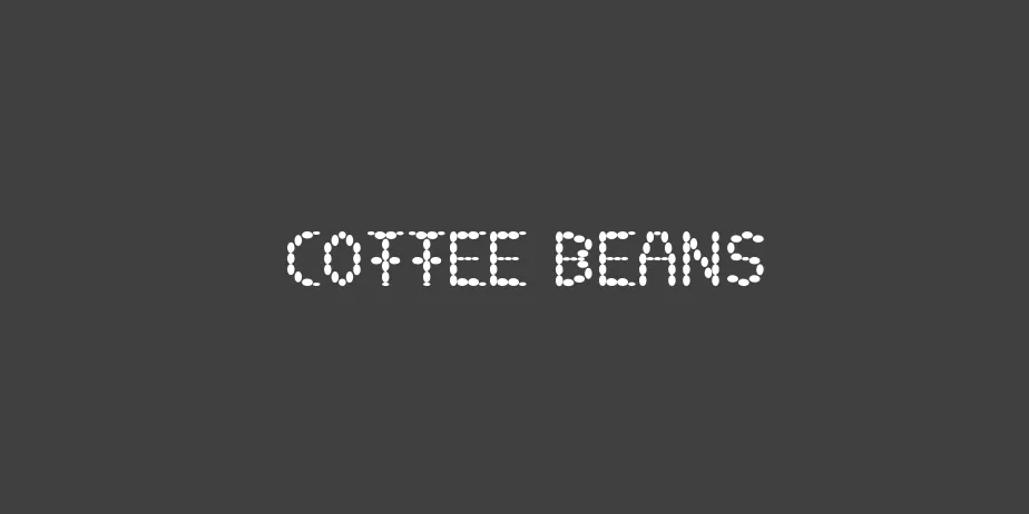 Fonte coffee beans
