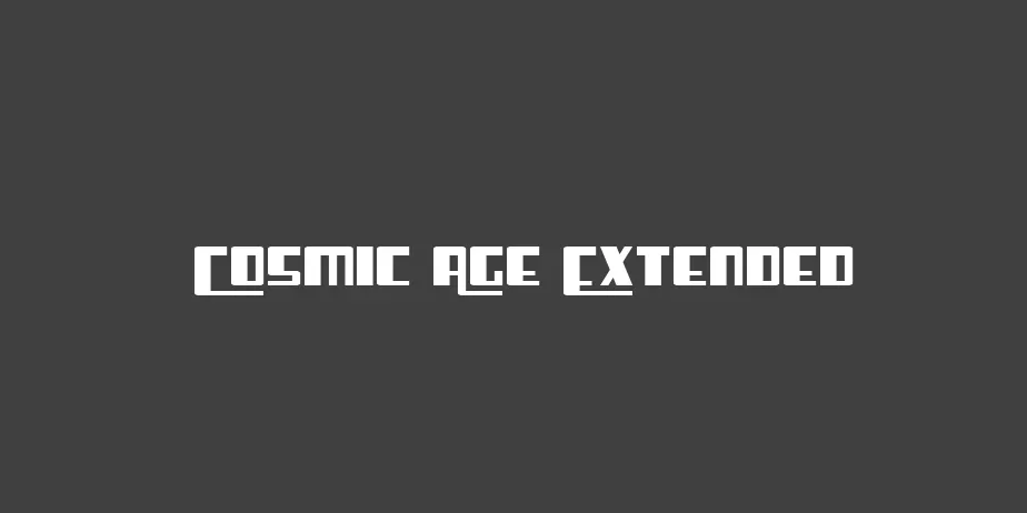 Fonte Cosmic Age Extended