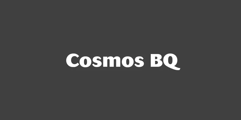 Fonte Cosmos BQ