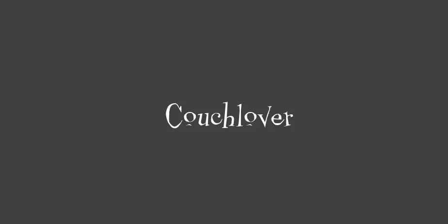 Fonte Couchlover