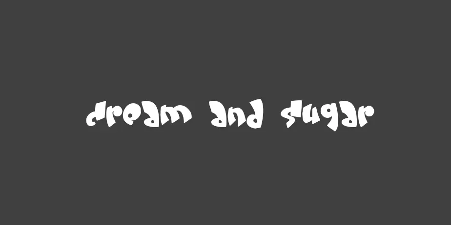 Fonte Cream and sugar