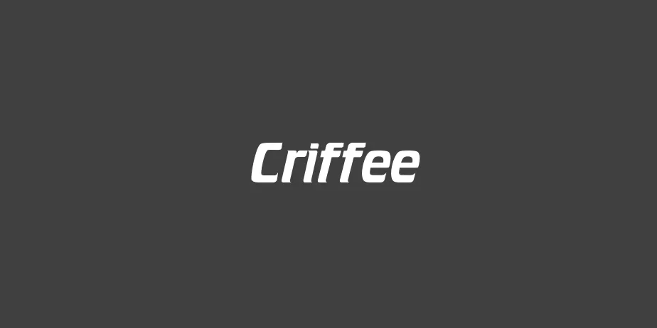 Fonte Criffee