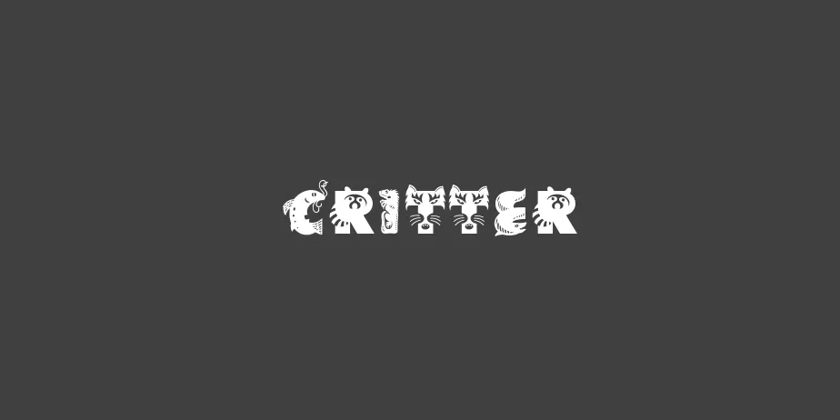 Fonte Critter