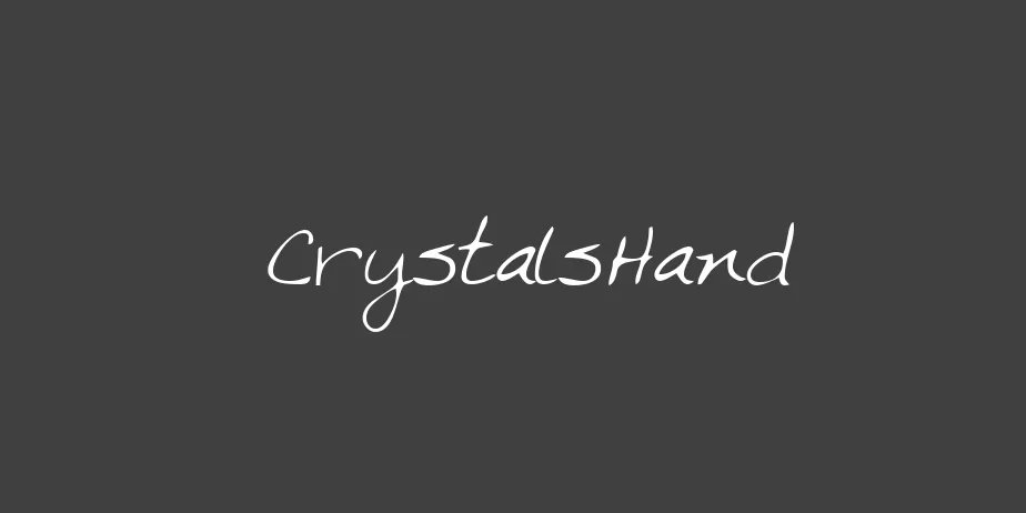 Fonte CrystalsHand