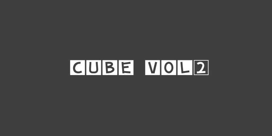 Fonte cube vol2