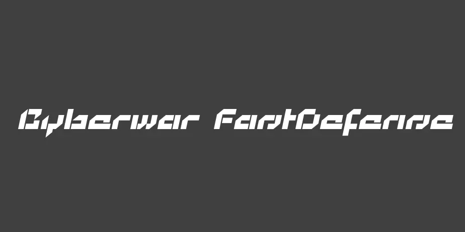 Fonte Cyberwar FastDefense