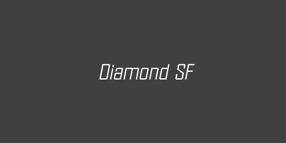 Fonte Diamond SF