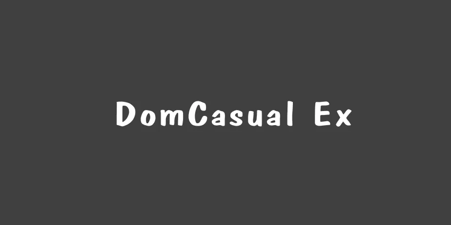 Fonte DomCasual Ex